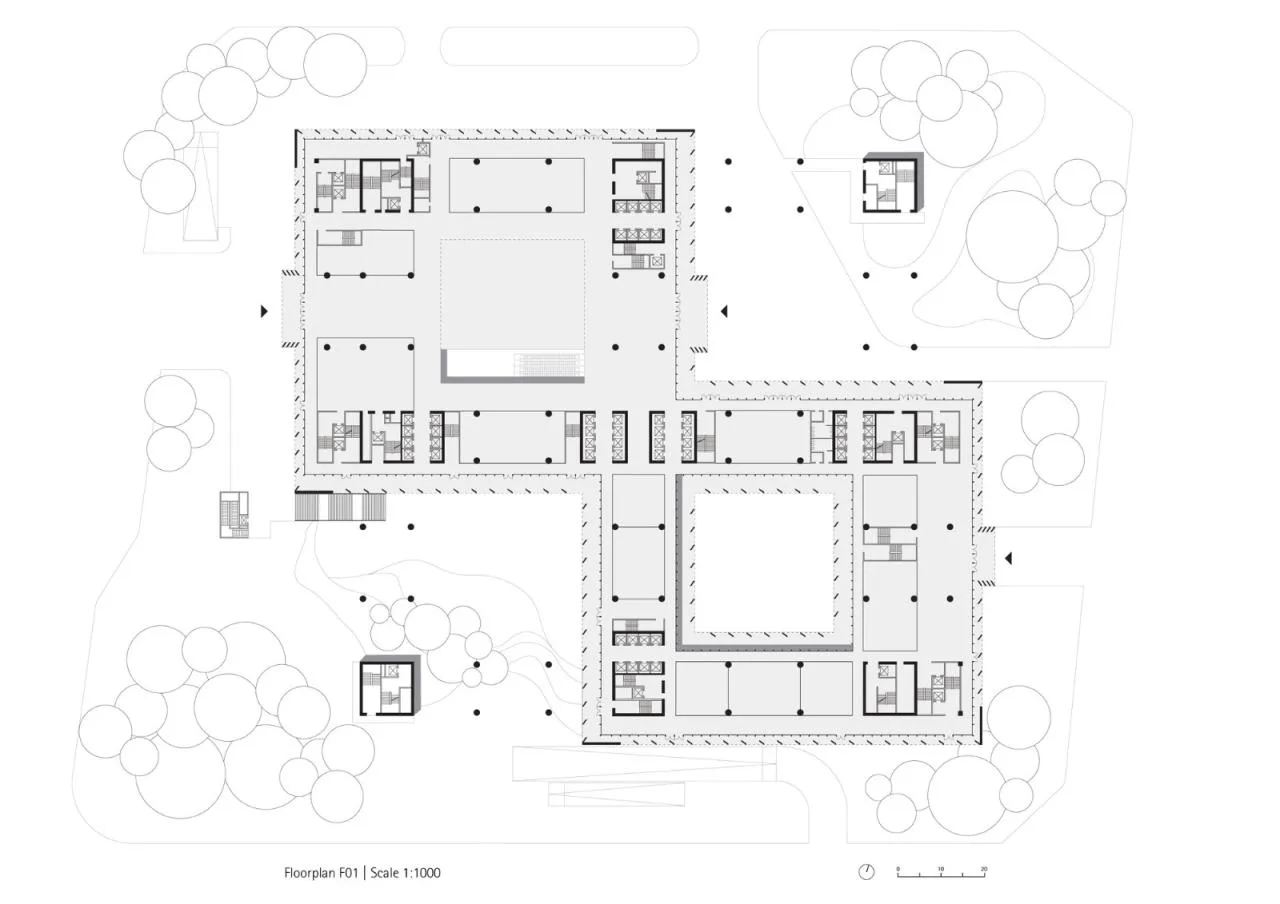 BIM Architecture | JD Group Southwest Headquarters Building/GMP Architects