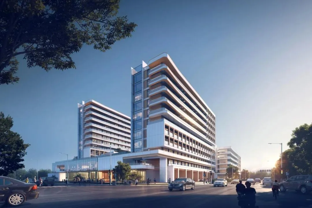 BIM Architecture | Ideal Community: Urban Health Care, Guohua Life's First International Health Care Center/Qicheng Design