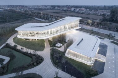 BIM Architecture: Organisms Defying Gravity at Honghu Xintan Exhibition Center by UA You'an Design-BIM WORLD