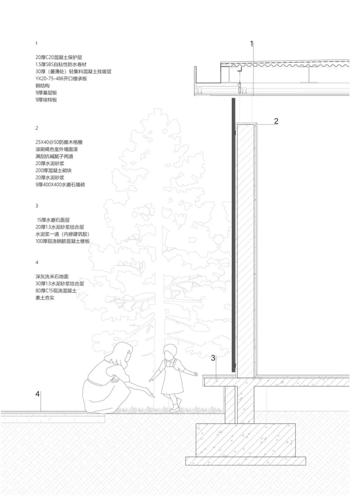 BIM Architecture | Liangzihu Changling Ferry Landscape Public Toilet/Original Architecture