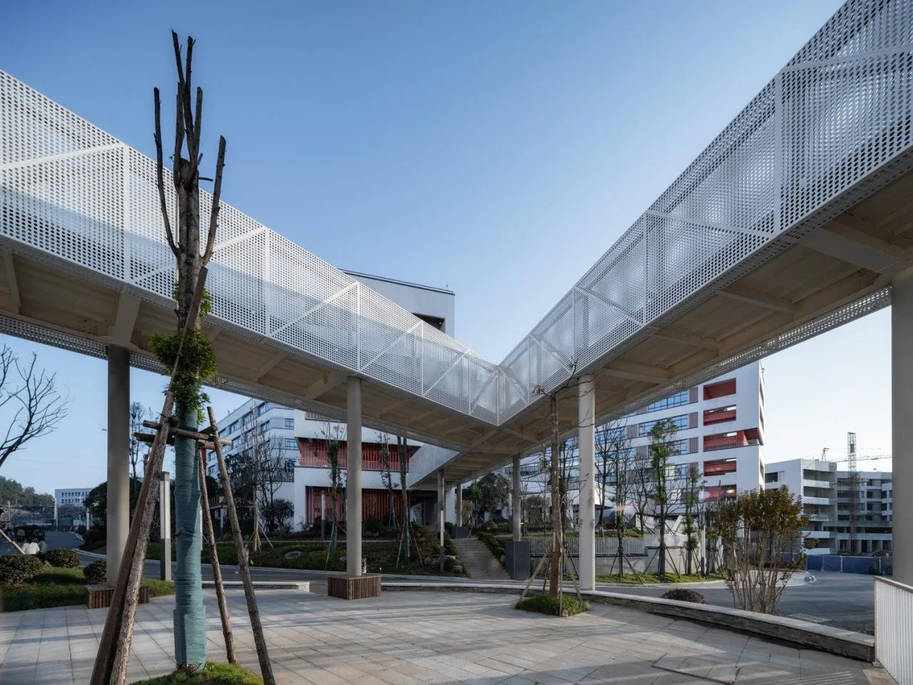 BIM Architecture | Jishou Zhongchi Xiangjun Lide School (Phase I)/Xiangwai Construction Studio