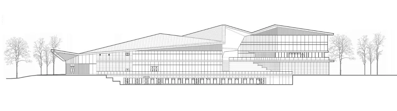 BIM Architecture | Changsha Luyin Qingzhu Lake Exhibition Center/PTA Shanghai Botao