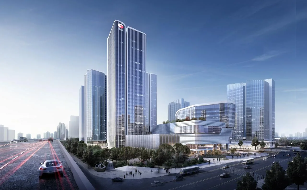 BIM Architecture | Setting Sails in the Wind, Lingjiang Youke Period: Guangzhou Guangwu Yuzhu Production City Complex/UA You'an Design