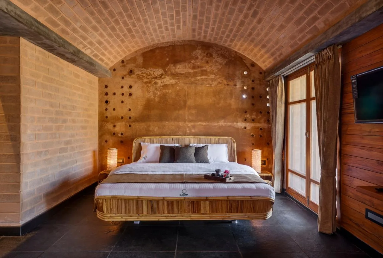 BIM Architecture | Local Materials and Traditional Craftsmanship, Sunyata Eco Hotel/Design Kacheri