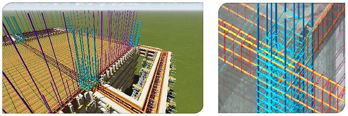 CAD to BIM conversion with reinforcement modeling