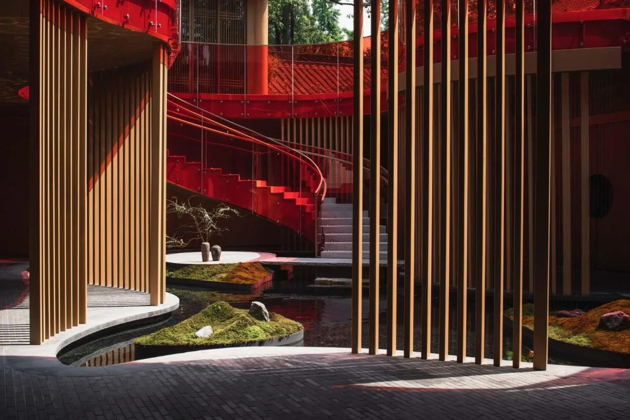 BIM Architecture | Chengdu Kuansan Tang Restaurant/Muda Architecture