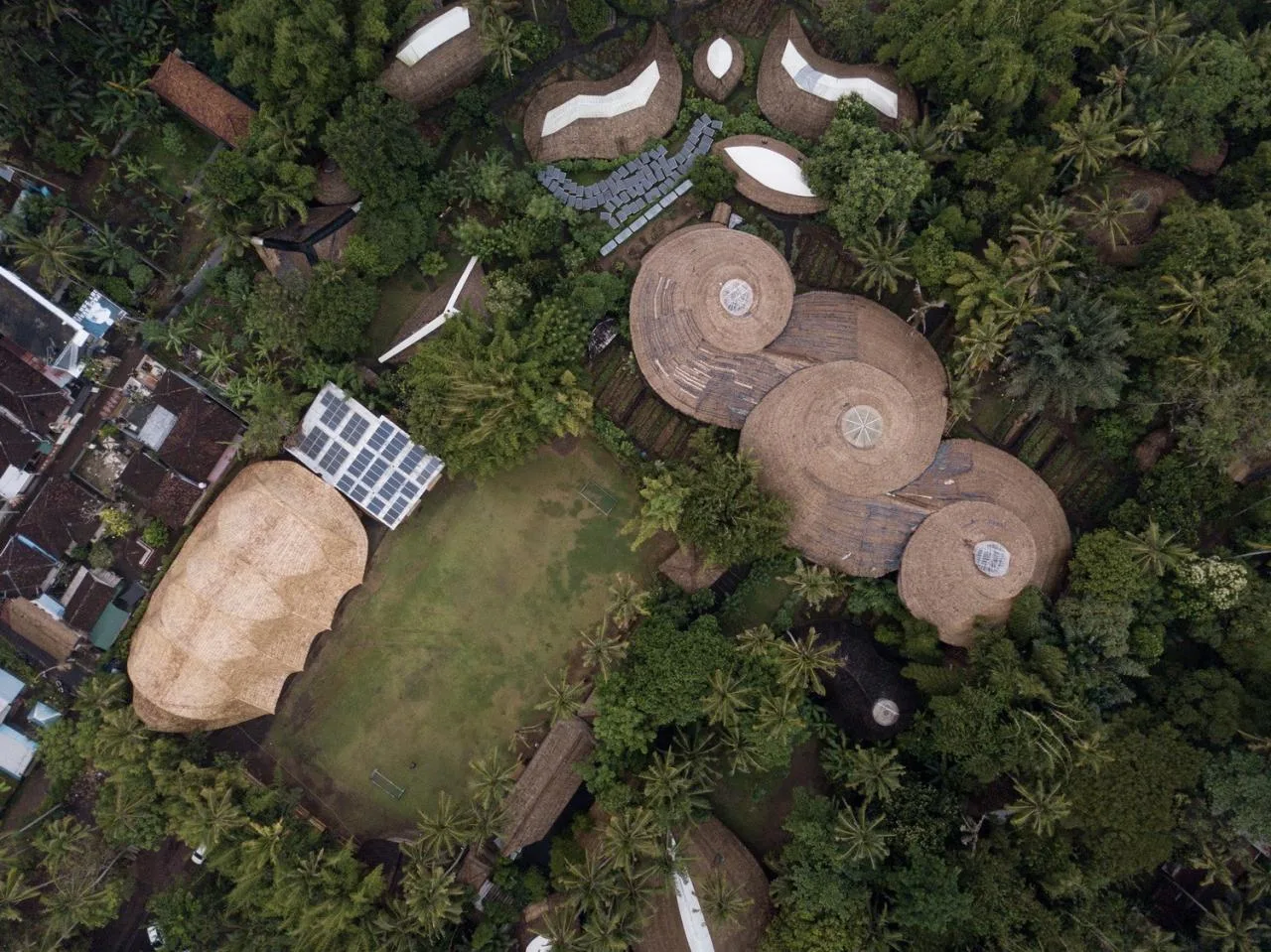 BIM Architecture | Minimum Structure Maximum Space, Bamboo Installation "Arc"/IBUKU