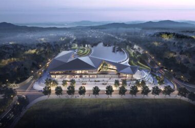 BIM Architecture: Changsha Luyin Qingzhu Lake Exhibition Center by PTA Shanghai Botao-BIM WORLD