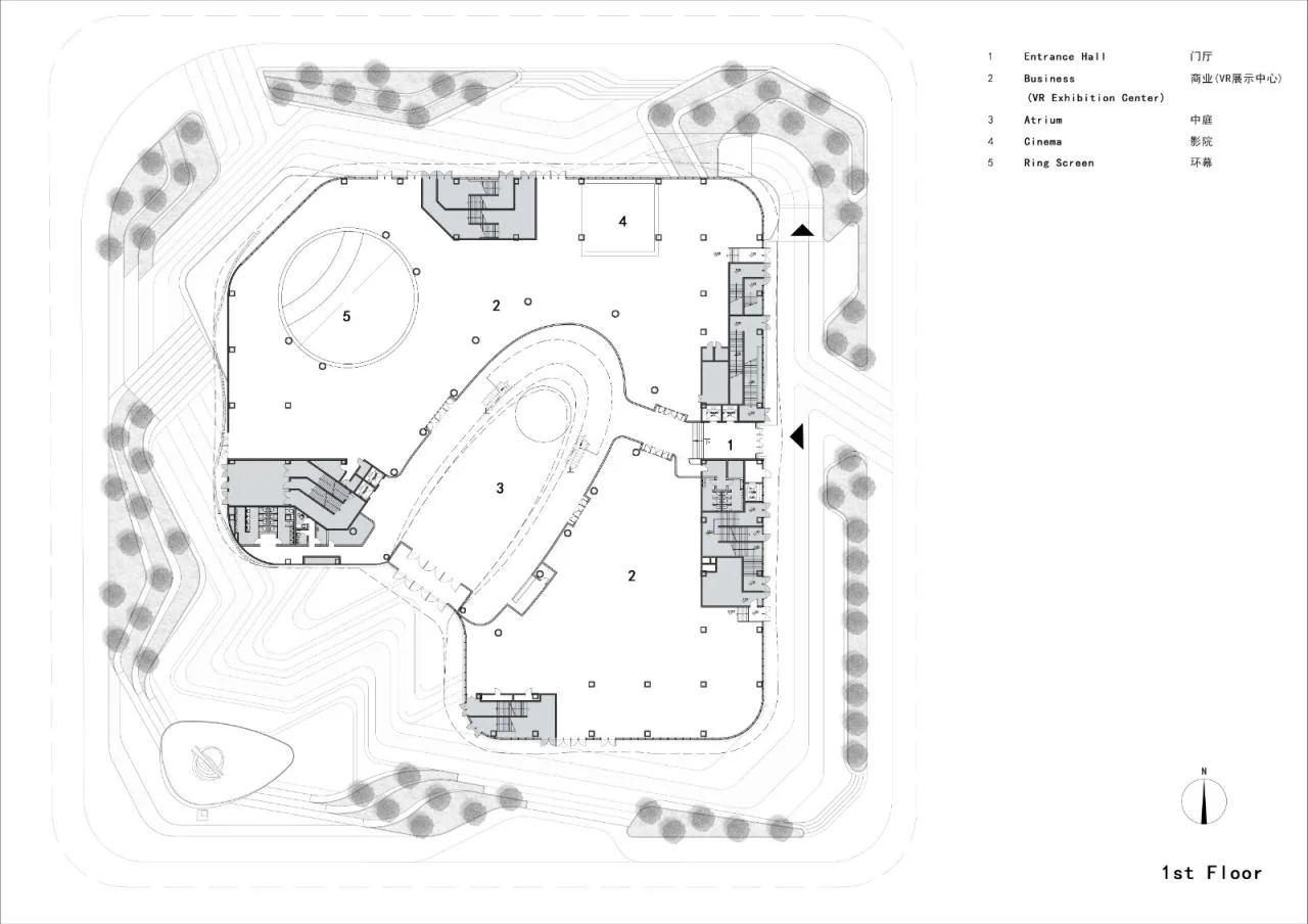 BIM Architecture | Organic Renewal of Virtual Architecture: Nanchang VR Innovation City VR Exhibition Center/UA You'an Design