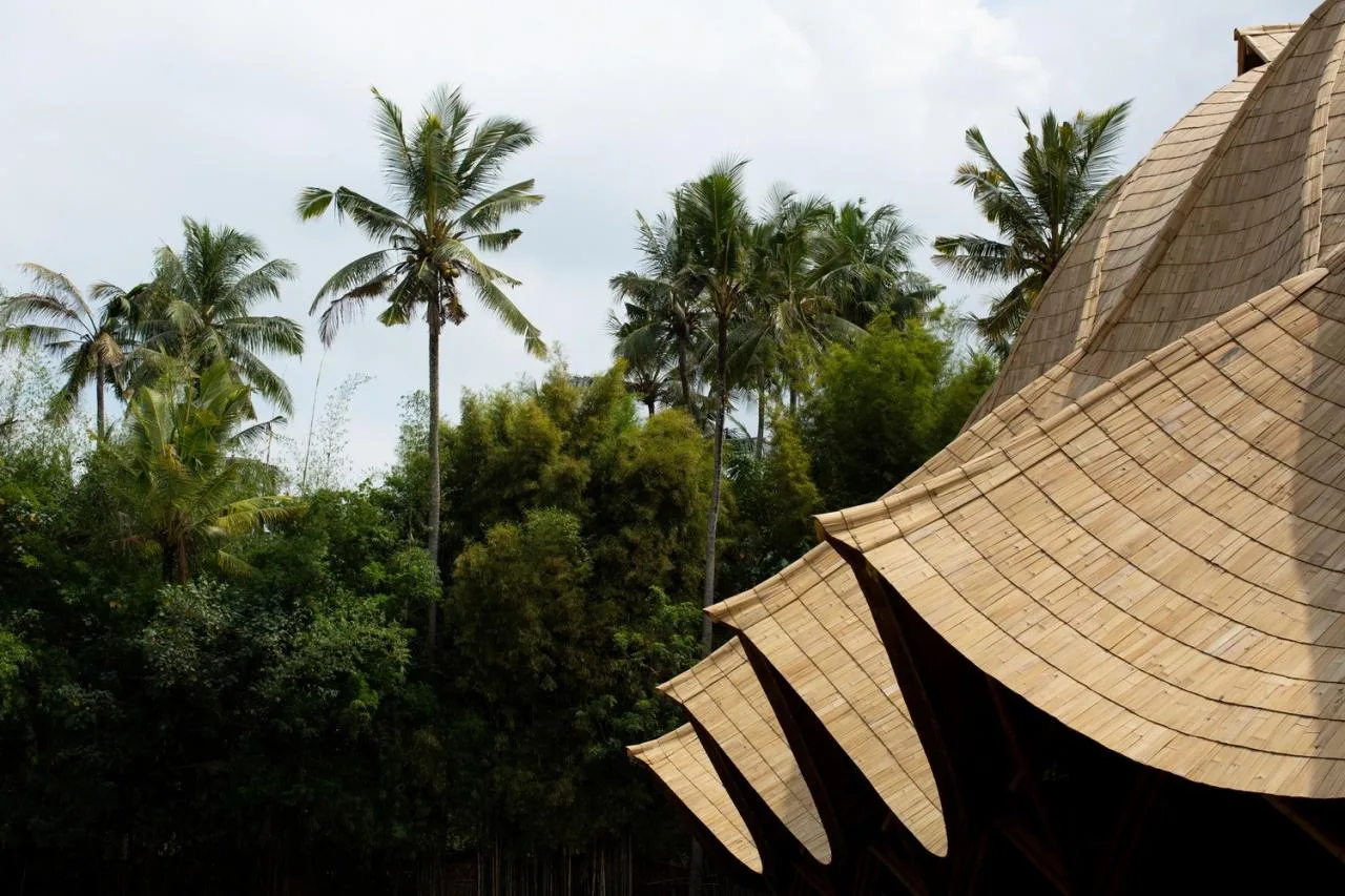 BIM Architecture | Minimum Structure Maximum Space, Bamboo Installation "Arc"/IBUKU