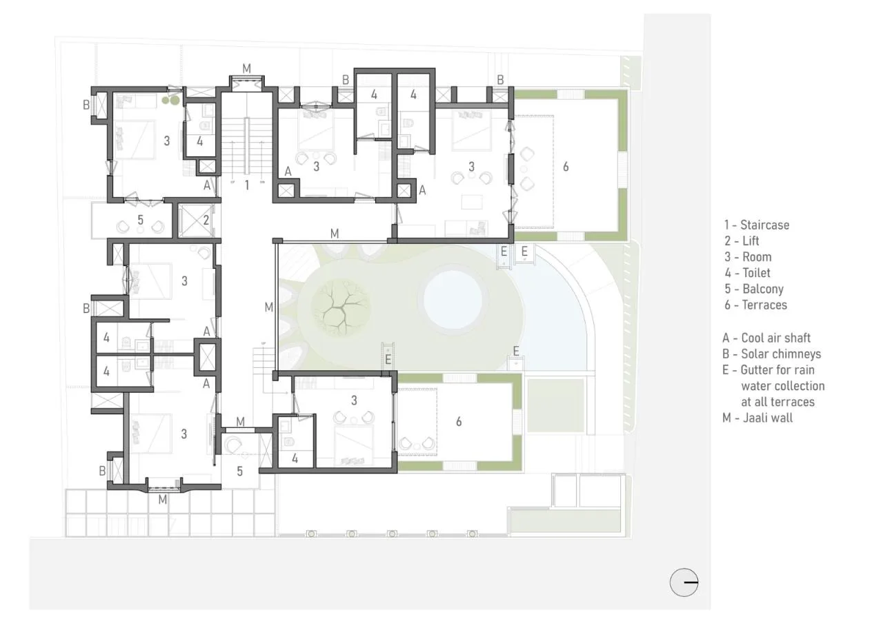 BIM Architecture | Local Materials and Traditional Craftsmanship, Sunyata Eco Hotel/Design Kacheri