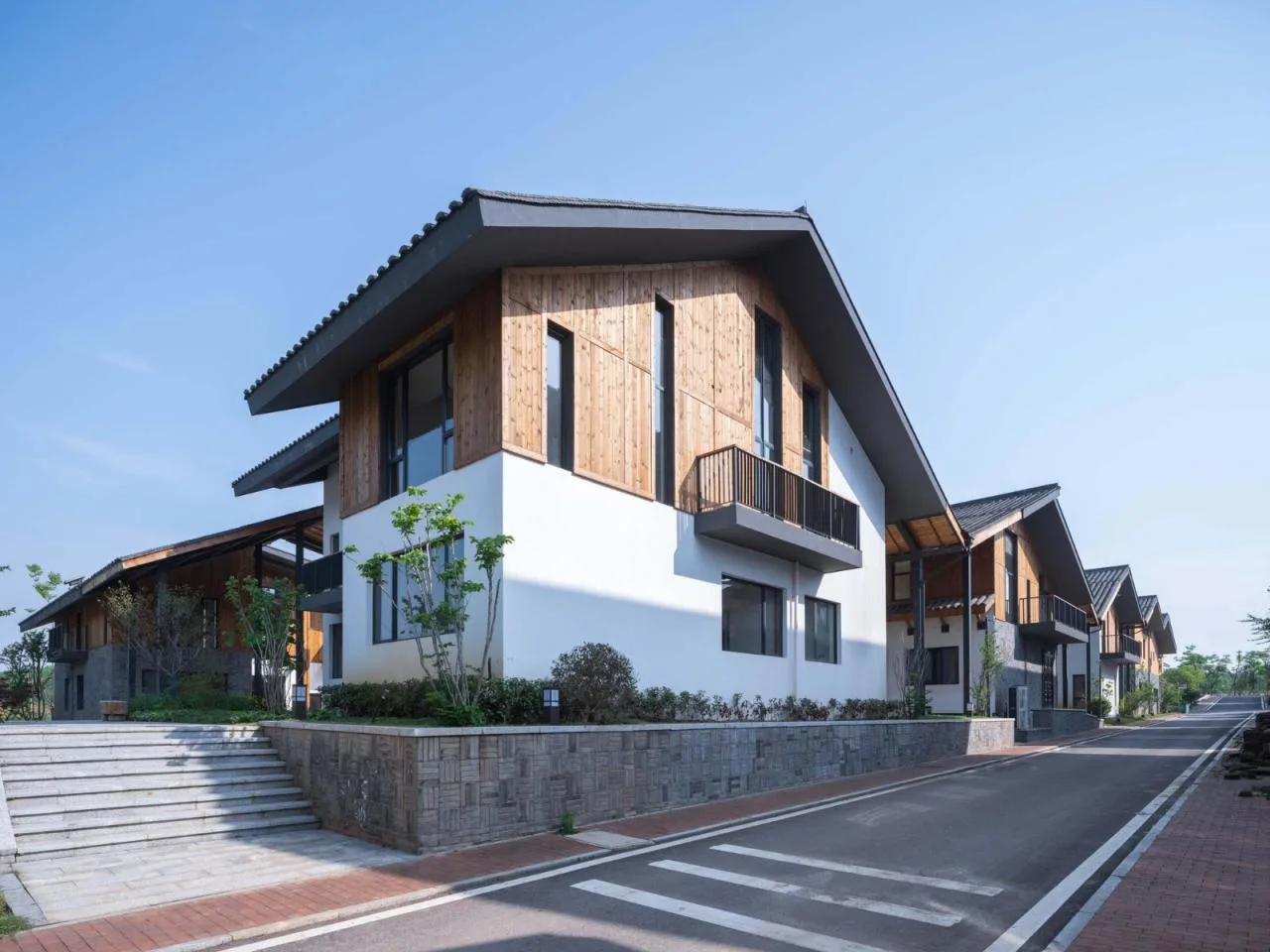BIM Architecture | Miluo "Dragon Boat Festival Family" Rural Settlement/Artificial Architecture Studio