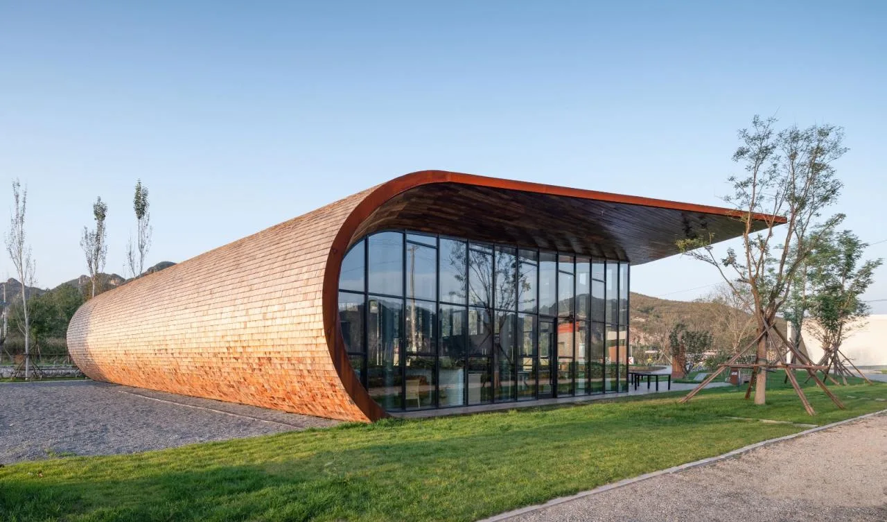 BIM Architecture | Tiangang Zhixing Village: Tianyuan Lecture Hall/Kanlan Architecture