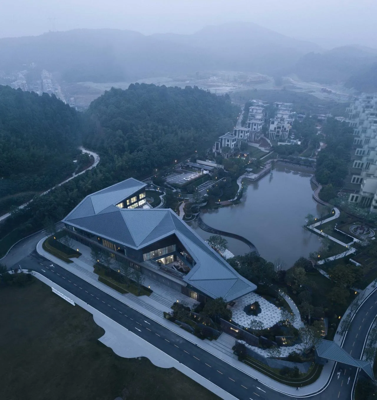BIM Architecture | Changsha Luyin Qingzhu Lake Exhibition Center/PTA Shanghai Botao