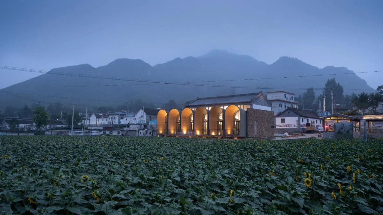 BIM Architecture | Tiangang Zhixing Village: Rural Reception Hall/Kanlan Architecture