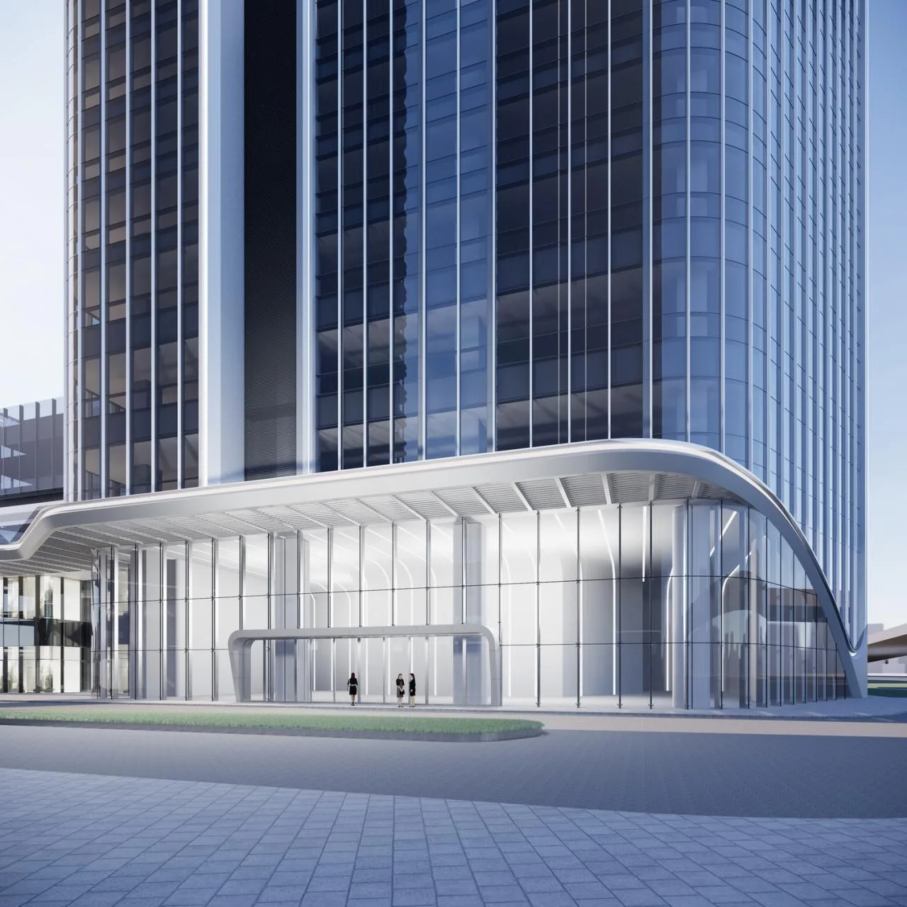BIM Architecture | Setting Sails in the Wind, Lingjiang Youke Period: Guangzhou Guangwu Yuzhu Production City Complex/UA You'an Design