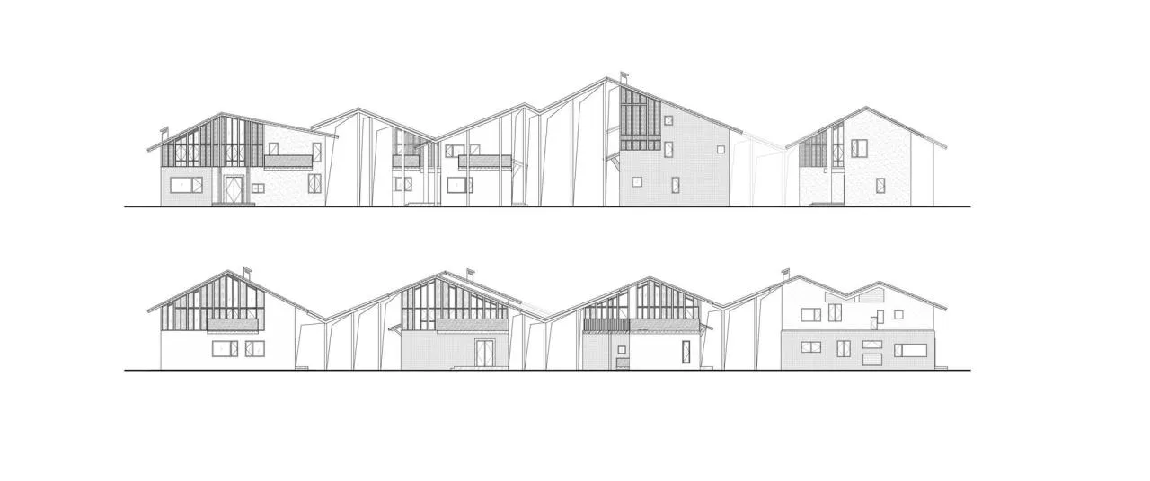 BIM Architecture | Miluo "Dragon Boat Festival Family" Rural Settlement/Artificial Architecture Studio