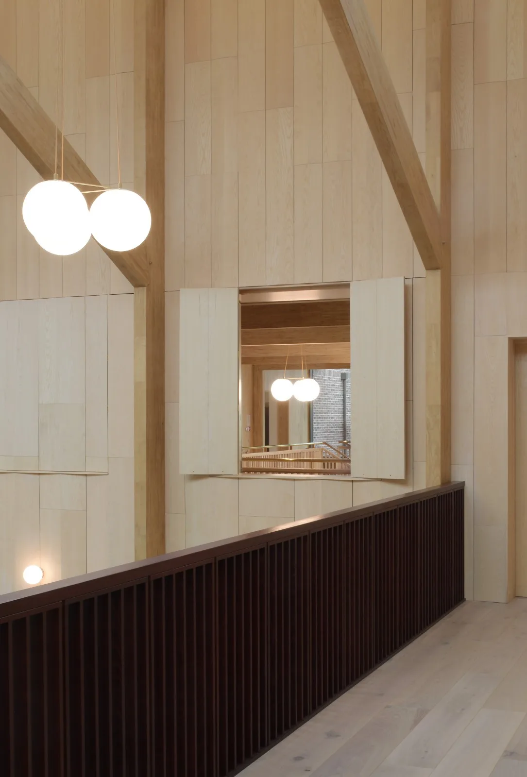BIM Architecture | Retro Green Glaze, Cambridge University Canteen/Feilden Fowler