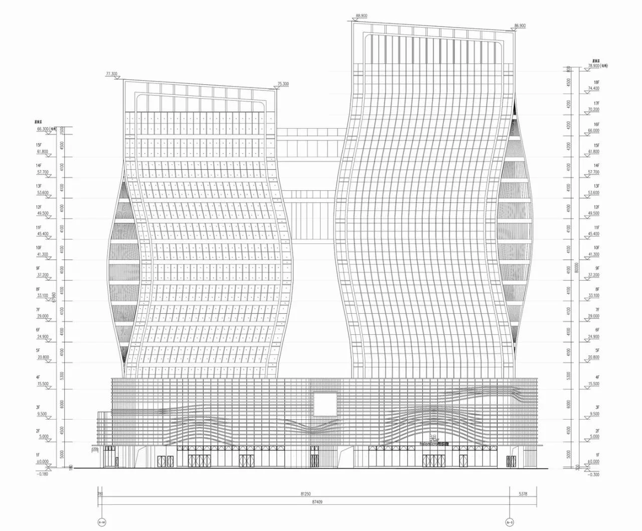 BIM Architecture | 'Endless City' Xidi Innovation Headquarters Base/Lu Xiner+Guangdong Huacheng Architectural Design Co., Ltd