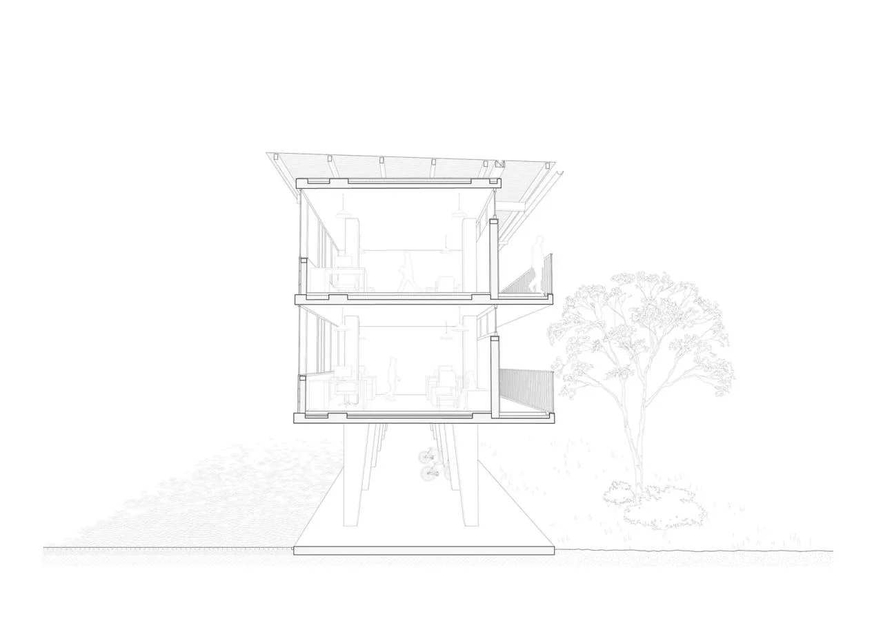BIM Architecture | Workshop style Campus: Ding Shu Cheng School/Gen Architecture Firm
