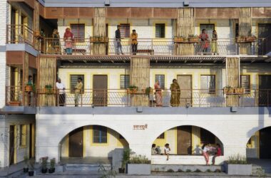 BIM Architecture in Sanjaynagar Slum Reconstruction | Community Design Agency-BIM WORLD