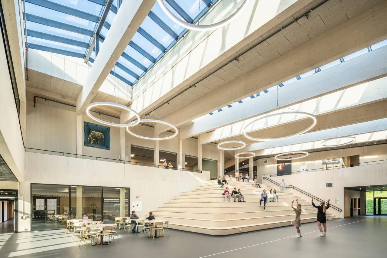 BIM Architecture | Borgafjellet Elementary School/LINK arkitektur