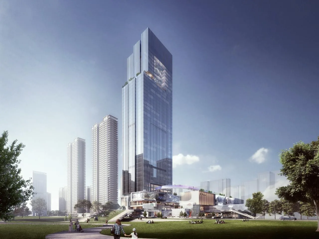 Commercial MALL Perspective
