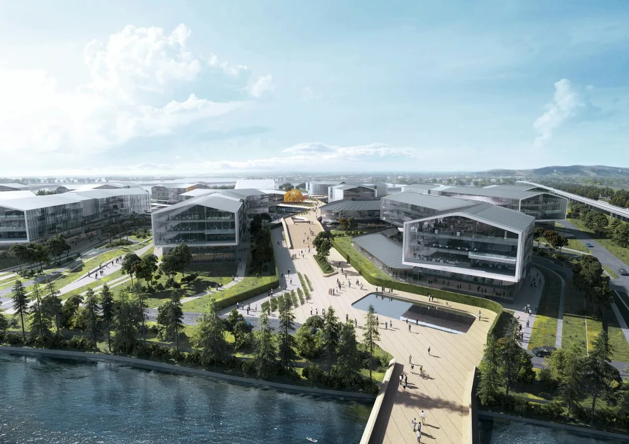 BIM Architecture | Alibaba Damo Academy Nanhu Park wins 2022 MIPIM Award/Aedas