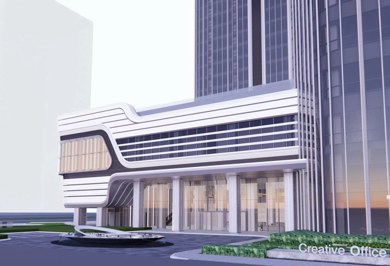 BIM Architecture | Setting Sails in the Wind, Lingjiang Youke Period: Guangzhou Guangwu Yuzhu Production City Complex/UA You'an Design