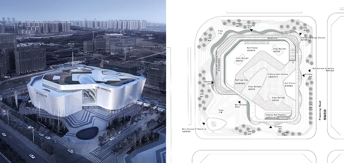 BIM Architecture | Organic Renewal of Virtual Architecture: Nanchang VR Innovation City VR Exhibition Center/UA You'an Design