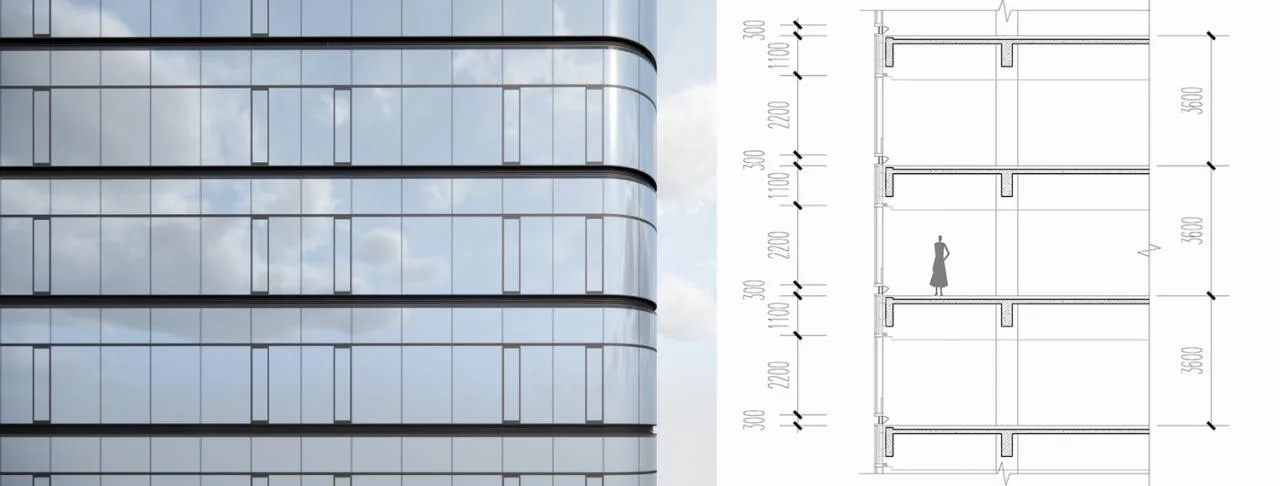 BIM Architecture | Leading Pharmaceutical Company Park style Headquarters Office · Shangyao Changyao Business Center/Jianhe Building