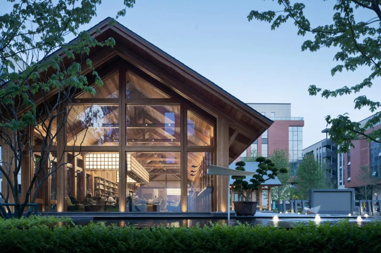 BIM Architecture | Humble and Simple, but Exquisite 'Warm Architecture': Café of Dadi International Life Science Park/Junzhi Technology