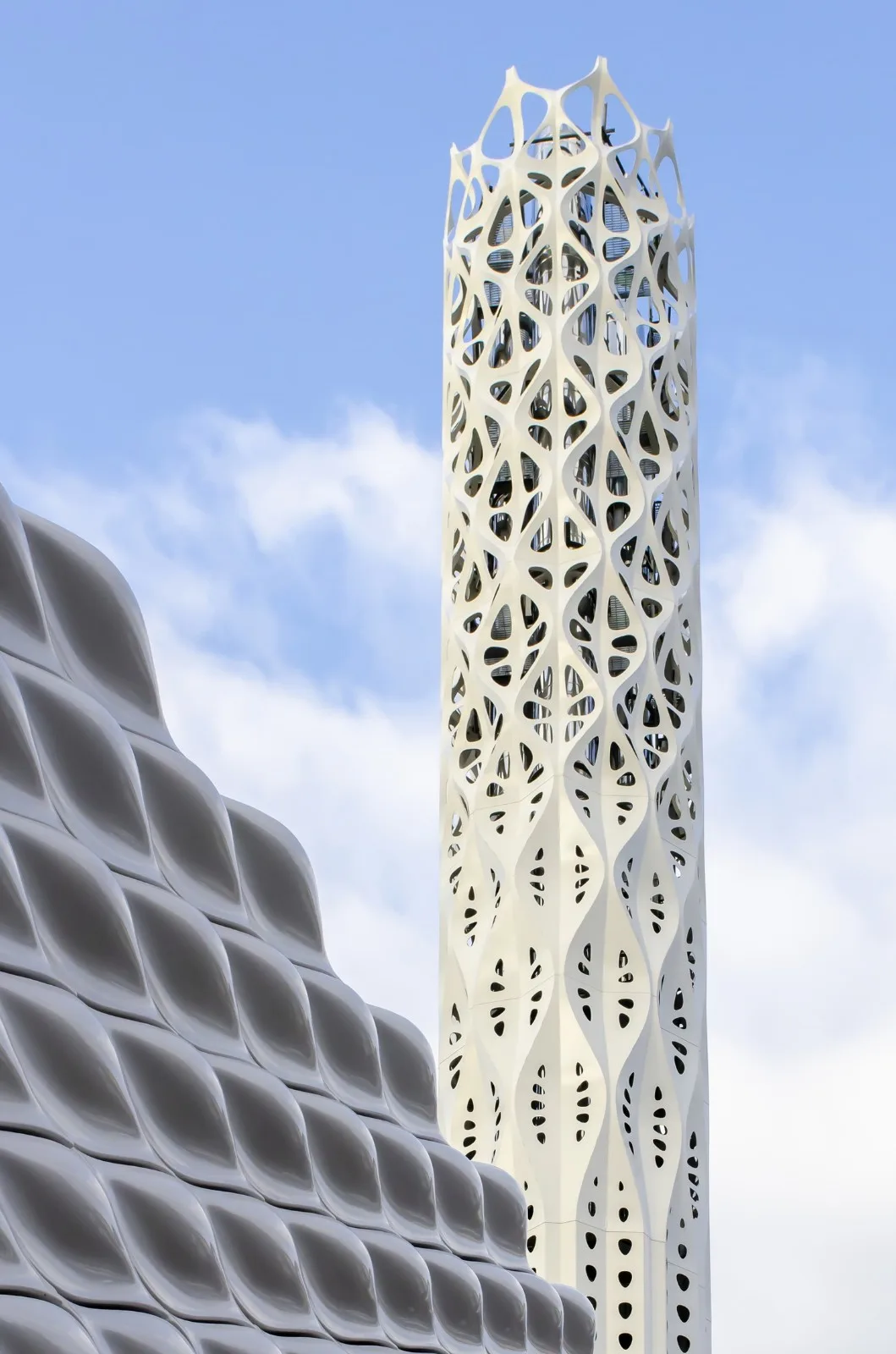 BIM Architecture | Structural Innovation: 'Shell Hollow' Tower of Light and Wall of Energy/Tonkin Liu