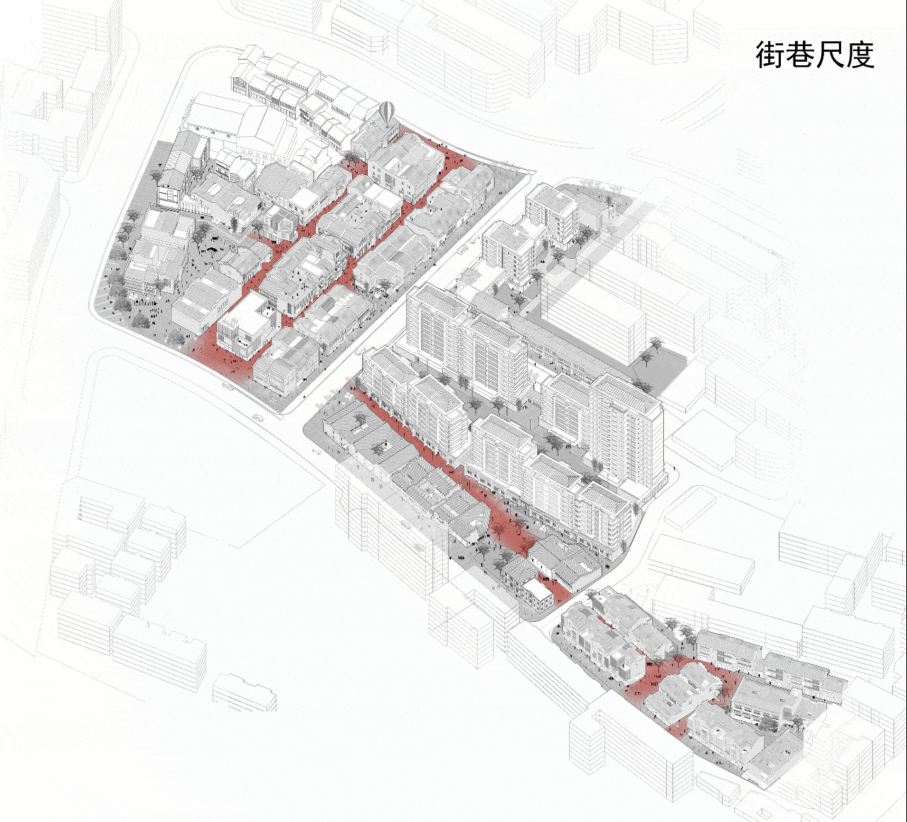 BIM Architecture | Time Flow Charm: Nanchang Sanyanjing Historical Block Protection and Renovation Project/UA You'an Design