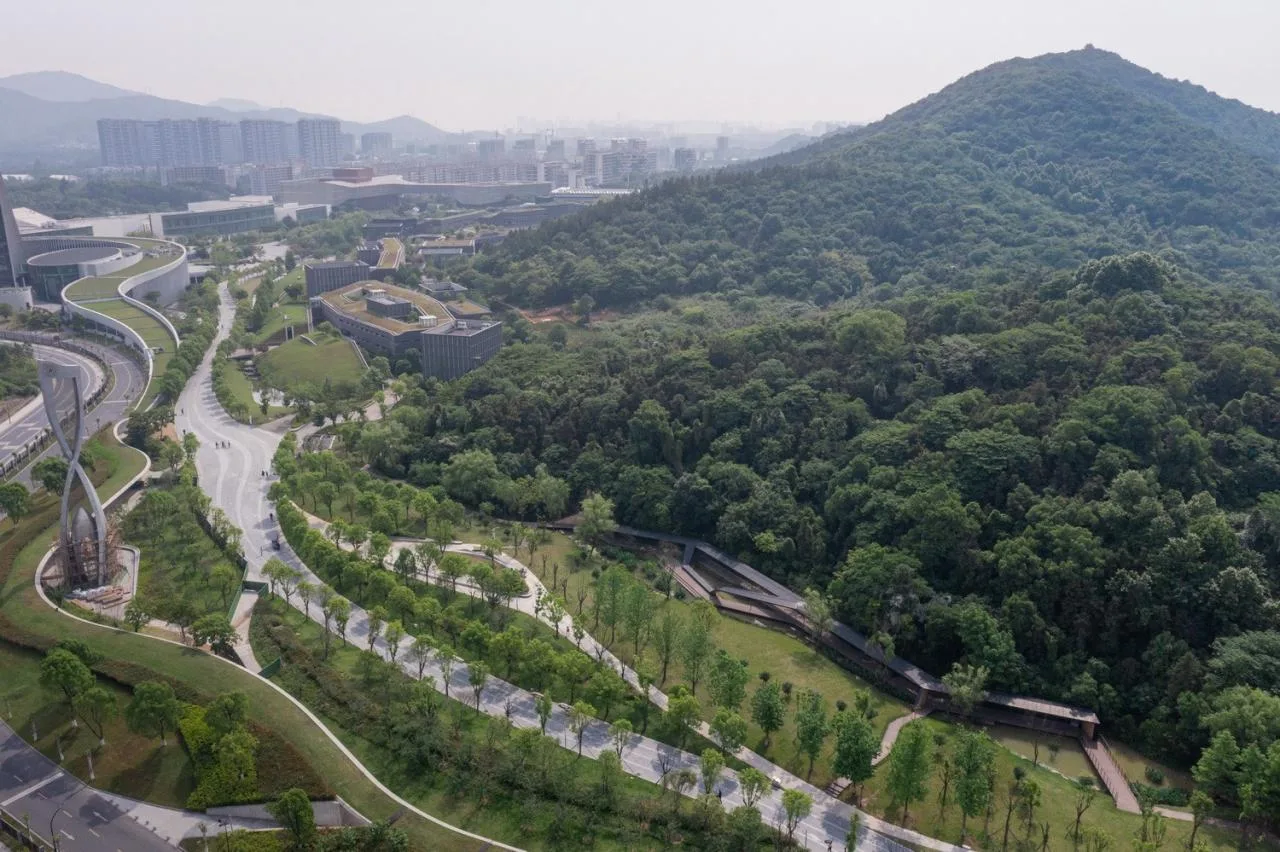 BIM architecture | River eaves: Zhejiang Conservatory of Music campus micro update/Zhu Peidong line+architectural firm gad