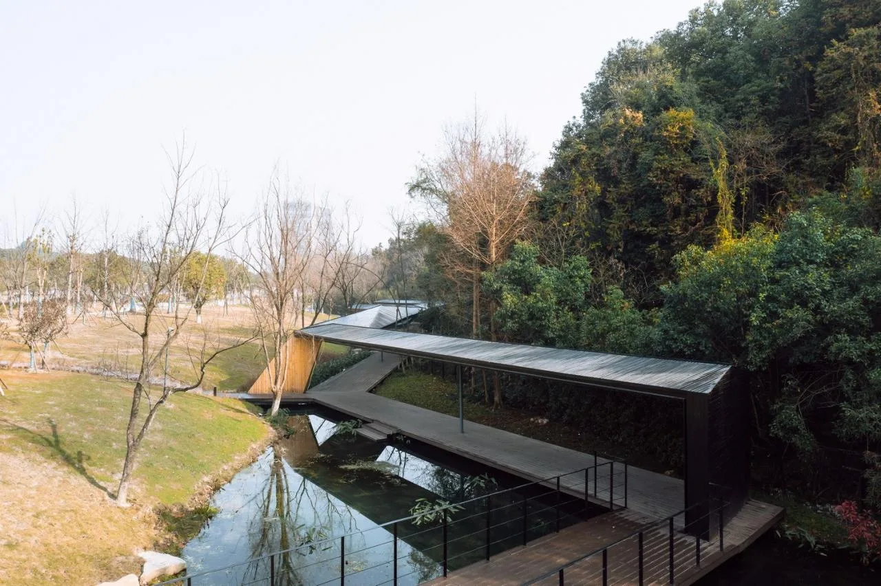 BIM architecture | River eaves: Zhejiang Conservatory of Music campus micro update/Zhu Peidong line+architectural firm gad