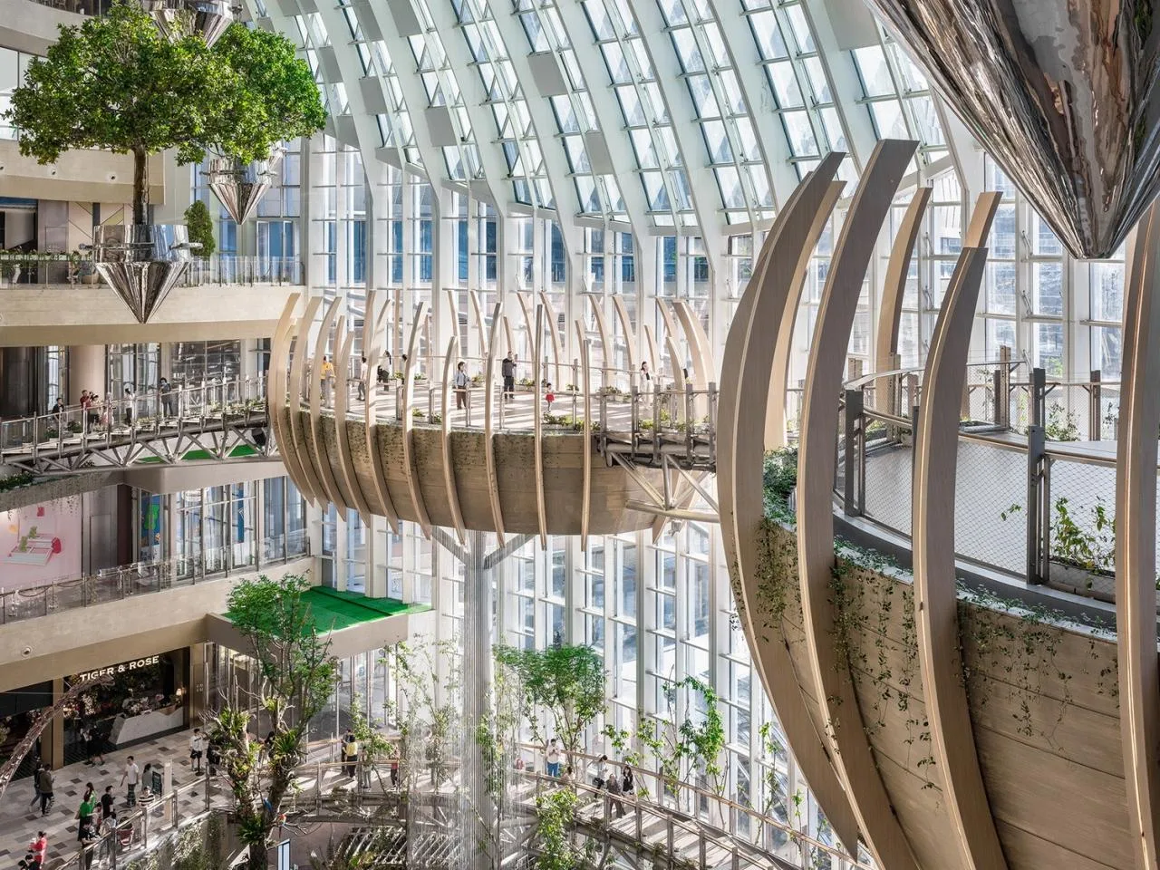 BIM Architecture | Hong Kong Land Chongqing Halo The Ring Shopping Park/PHA Pai Ang