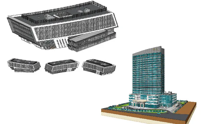 Civil engineering modeling using BIMMAKE