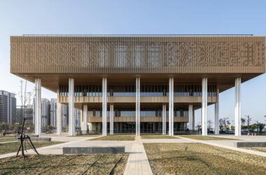 BIM Architecture Showcase: Tainan Public Library by Mecanoo and Zhang Malong & Chen Yulin-BIM WORLD