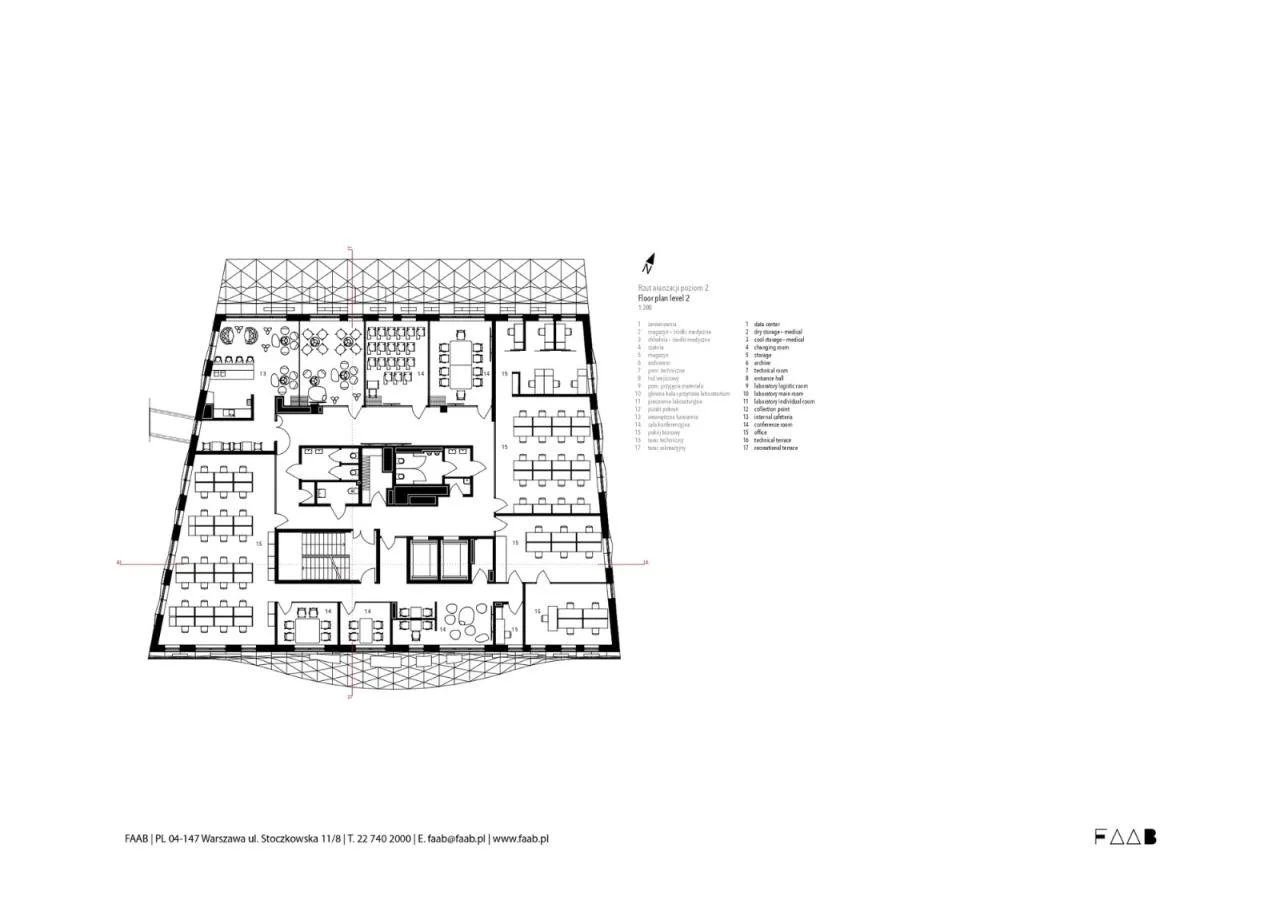 BIM Architecture | The 'Wave' of Healing Towns, Medical Research Center/FAAB