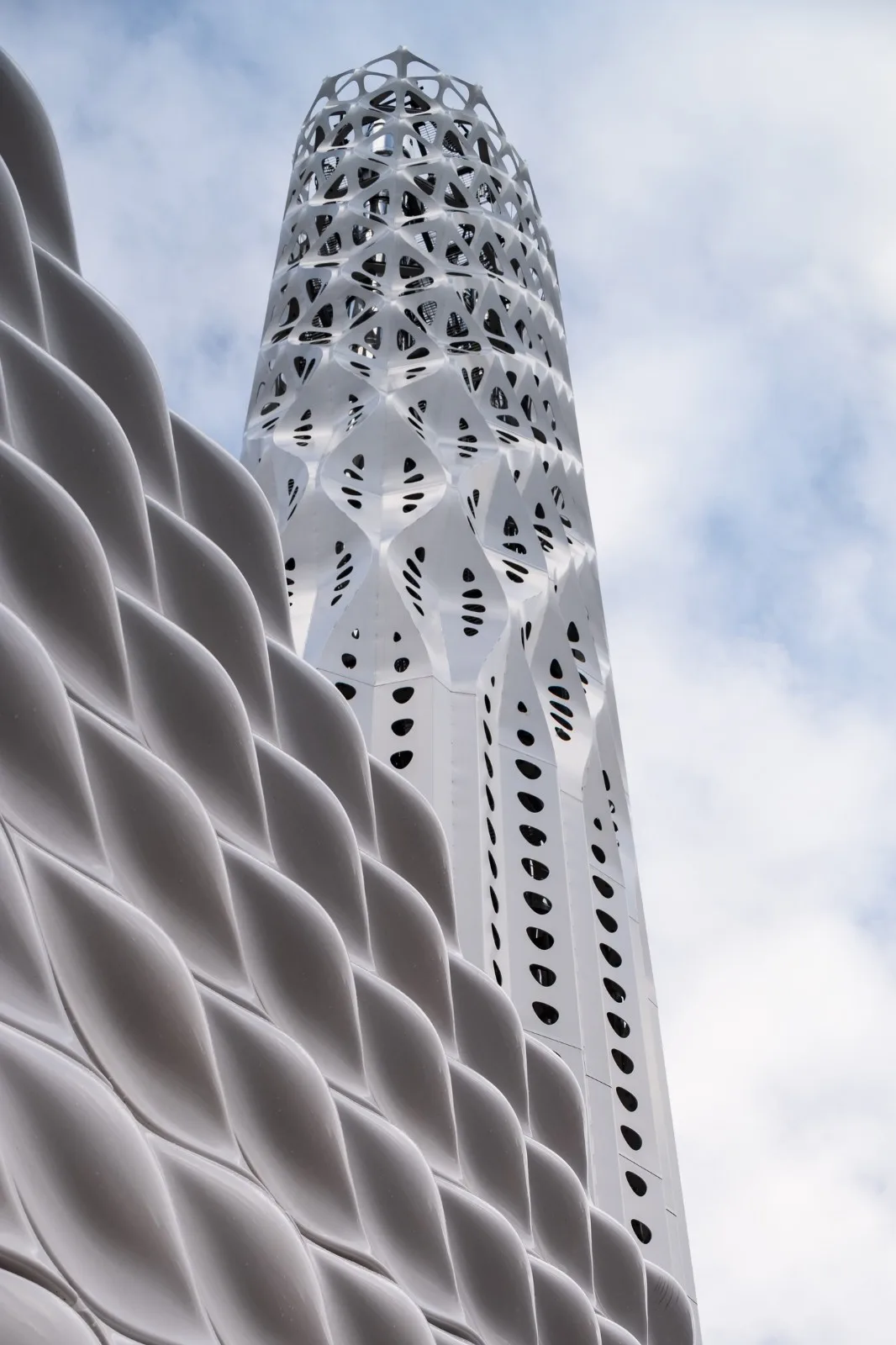 BIM Architecture | Structural Innovation: 'Shell Hollow' Tower of Light and Wall of Energy/Tonkin Liu