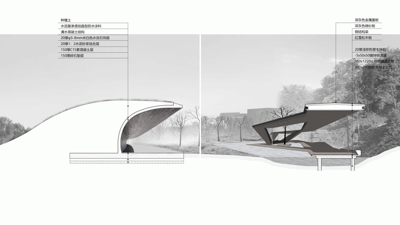 BIM architecture | River eaves: Zhejiang Conservatory of Music campus micro update/Zhu Peidong line+architectural firm gad