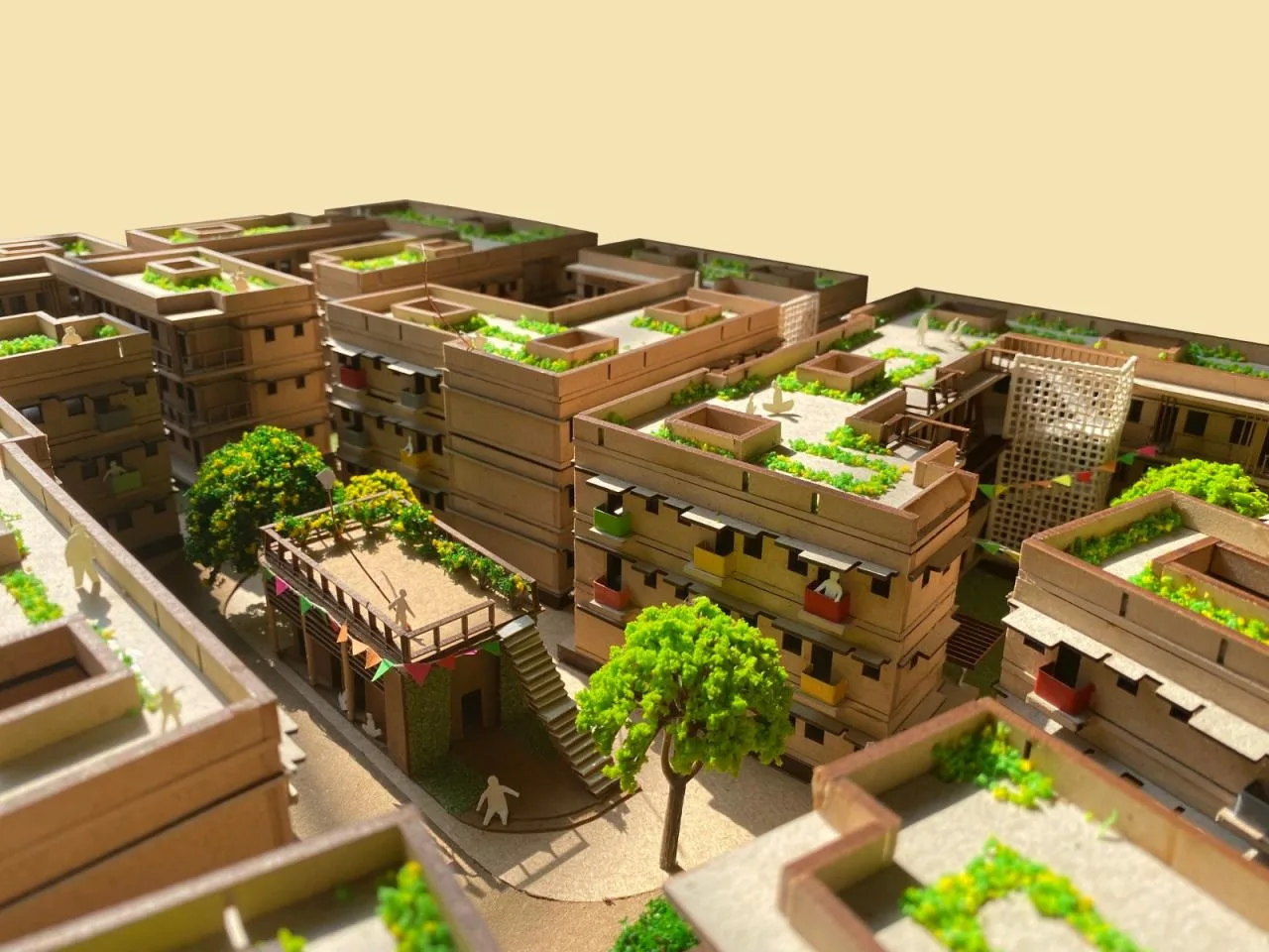 BIM Architecture | Sanjaynagar Slum Reconstruction Project/Community Design Agency