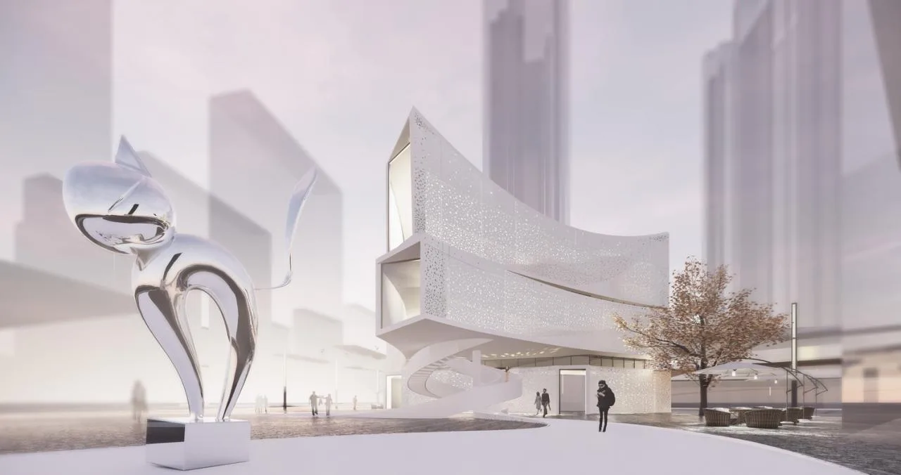 BIM Architecture | Filling Place Space with Perceived Temperature: Xuzhou Sansheng · Zhongcheng Exhibition Center/UA You'an Design