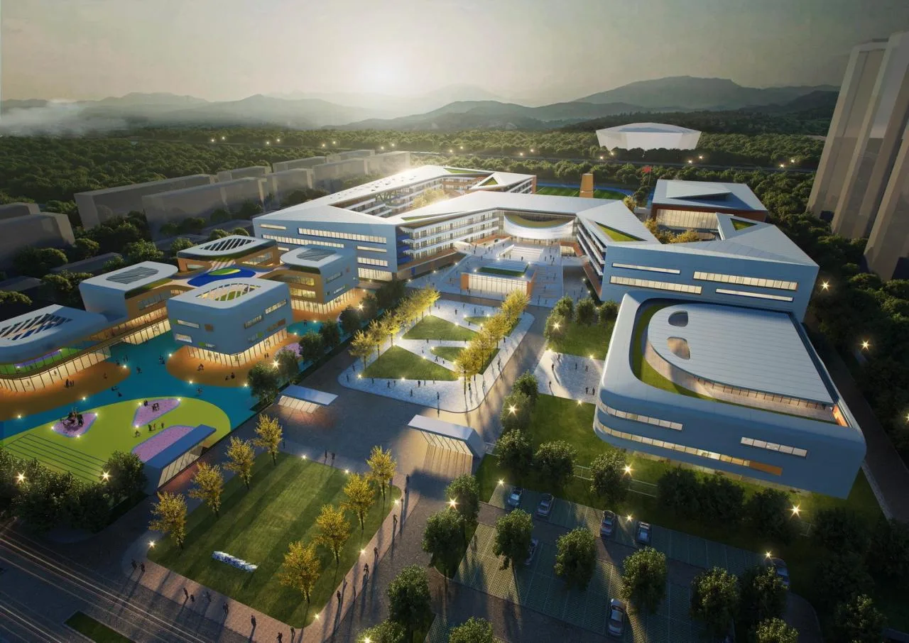 BIM Architecture | Four Times Academy · Suqian Suyu Experimental Primary School Reconstruction/Jianhe Architecture