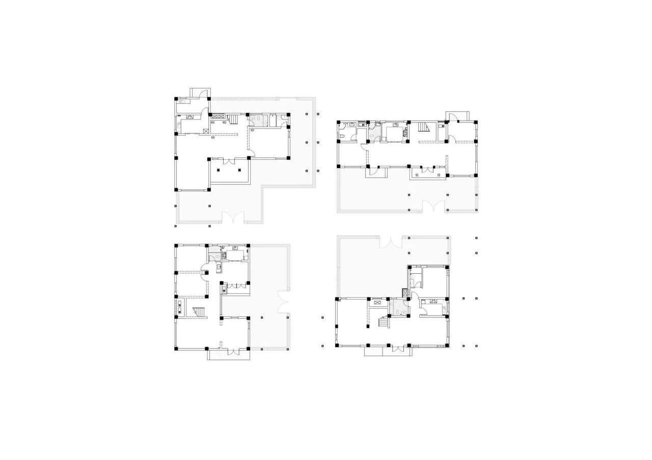 BIM Architecture | Miluo "Dragon Boat Festival Family" Rural Settlement/Artificial Architecture Studio