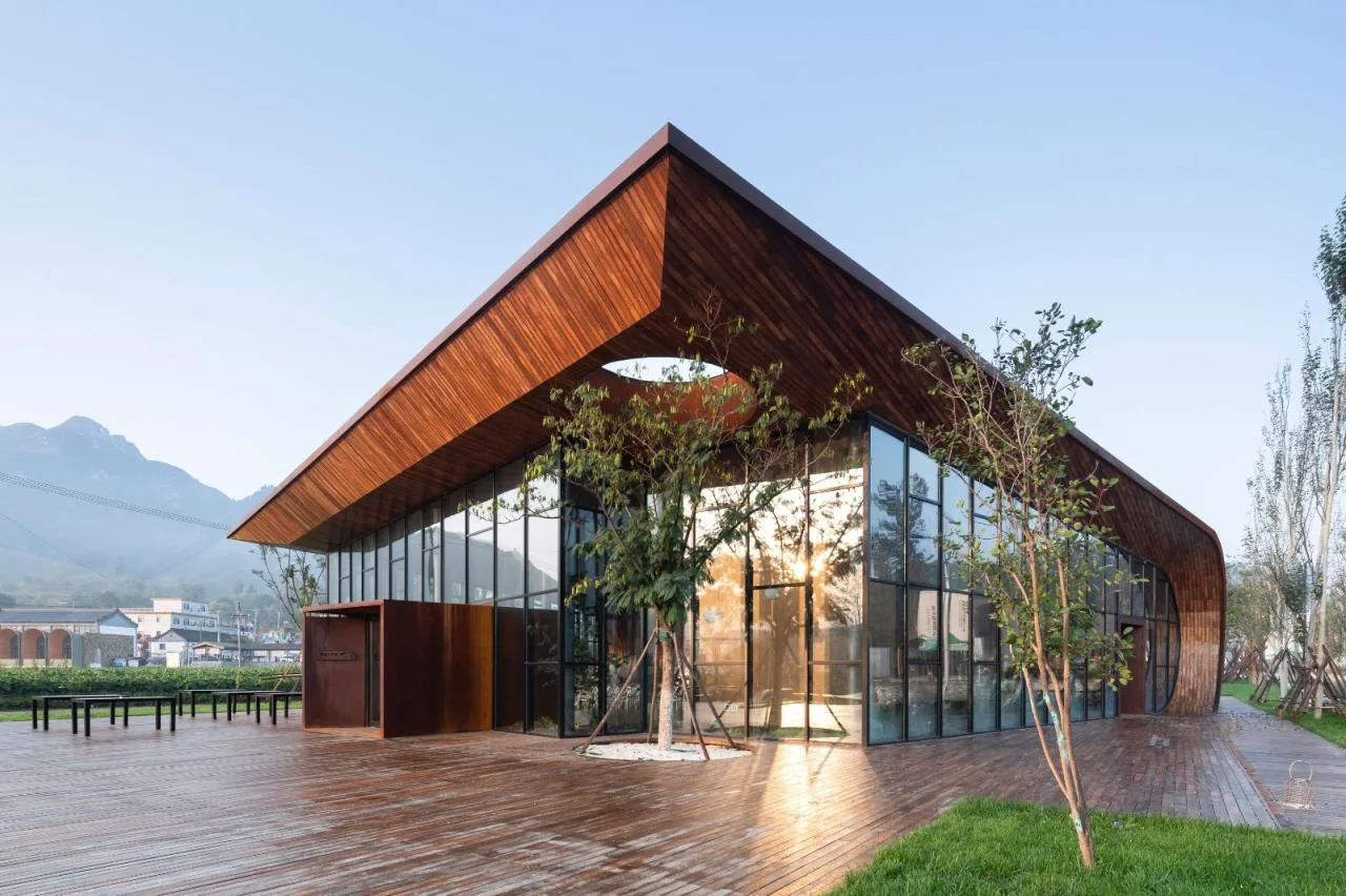 BIM Architecture | Tiangang Zhixing Village: Tianyuan Lecture Hall/Kanlan Architecture
