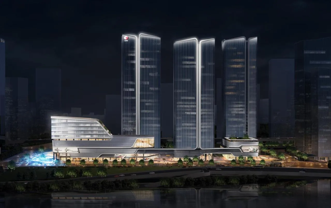 BIM Architecture | Setting Sails in the Wind, Lingjiang Youke Period: Guangzhou Guangwu Yuzhu Production City Complex/UA You'an Design