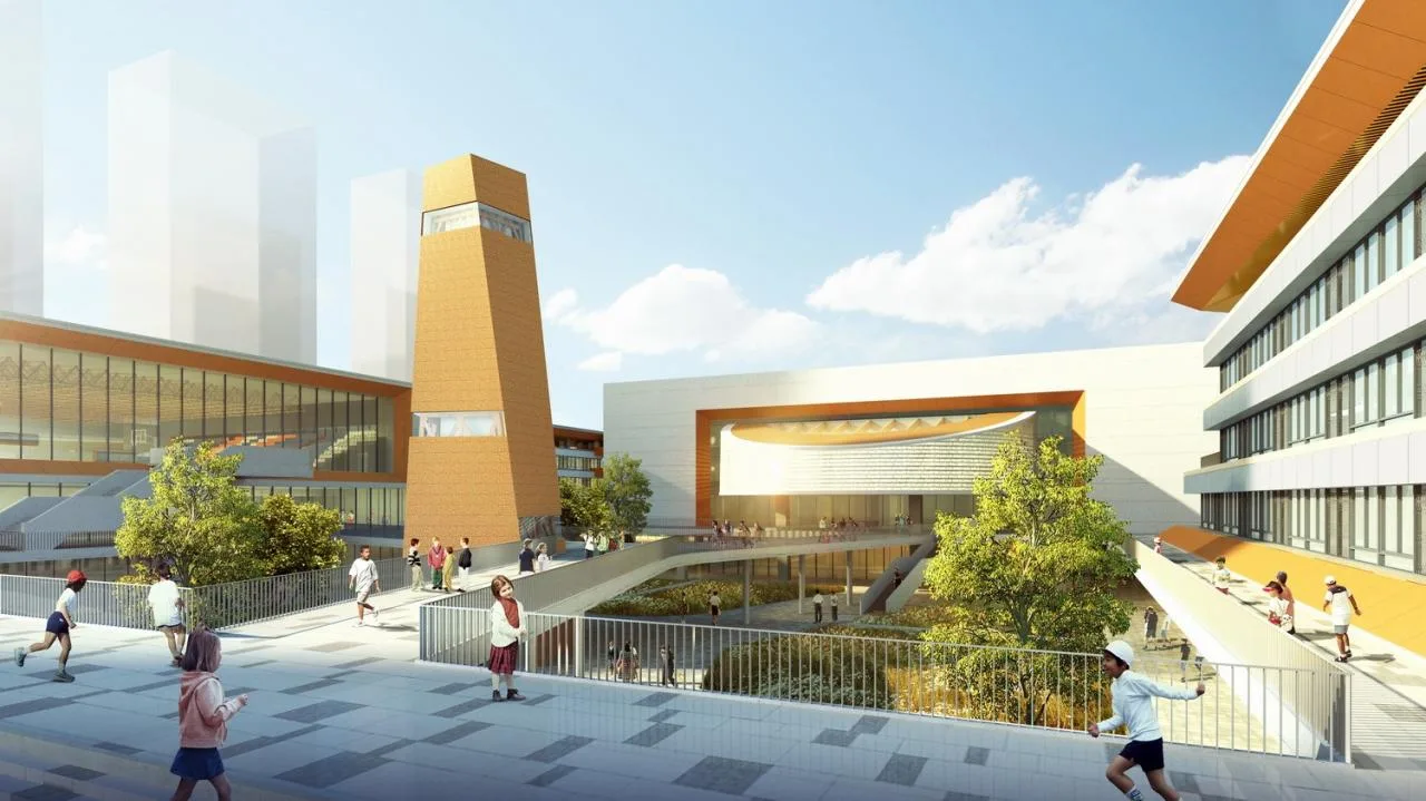 BIM Architecture | Four Times Academy · Suqian Suyu Experimental Primary School Reconstruction/Jianhe Architecture