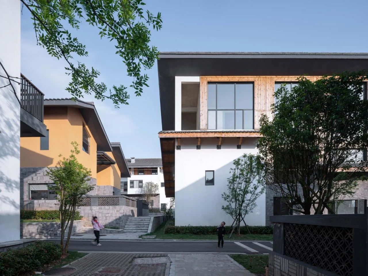 BIM Architecture | Miluo "Dragon Boat Festival Family" Rural Settlement/Artificial Architecture Studio